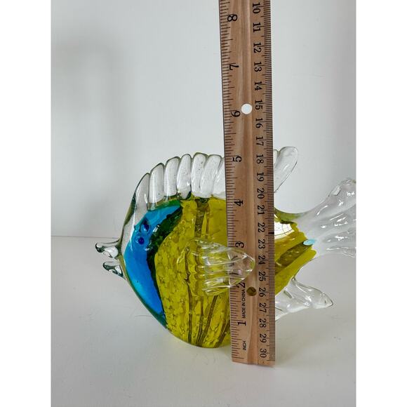 Glass Angelfish Table Home Decor by San Pacific International - Picture 5 of 7